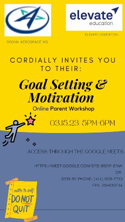 Parent Workshop - Motivation